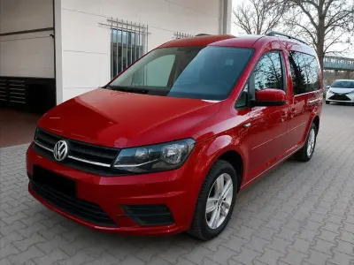 Gebraucht VW Caddy Maxi Beach 150 PS (110 kW) 2017 Rot Van / Kleinbus