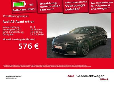 Grau Gebraucht 2025 Audi A6 e-tron Performance Kombi | 66.990 € (Superpreis)