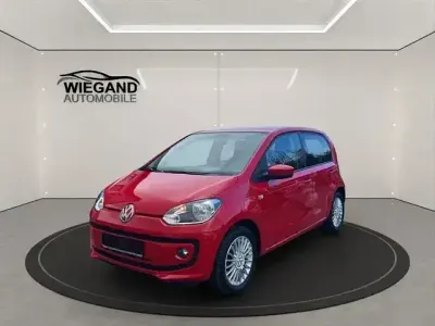 Używany VW up! high up! 60 KM (44 kW) 2016 Czerwony Hatchback