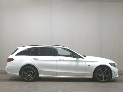 Gebraucht Mercedes C220 AMG line 194 PS (142 kW) 2020 Hvid Kombi