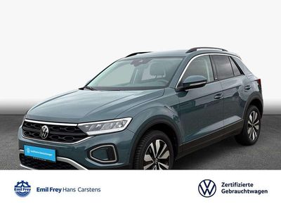 Gebraucht VW T-Roc Move 116 PS (85 kW) 2024 Blau SUV