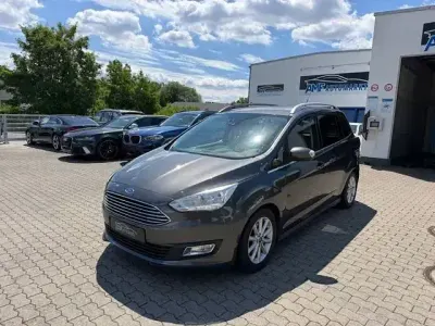 Gebraucht Ford Grand C-Max Titanium 120 PS (88 kW) 2017 Magnetic Van / Kleinbus