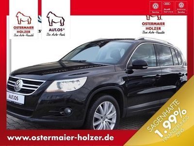 Gebraucht VW Tiguan Sportline 140 PS (102 kW) 2008 Schwarz metallic SUV