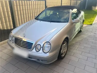 Gebraucht Mercedes CLK320 Elegance 218 PS (160 kW) 2000 Silber Cabrio