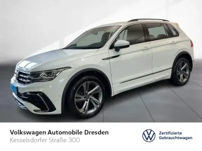 Gebraucht VW Tiguan R-line 150 PS (110 kW) 2023 Pure white SUV