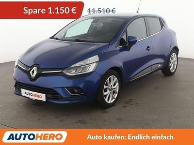 Blau Gebraucht 2018 Renault Clio IV Intens Limousine | 10.360 € (Fairer Preis)
