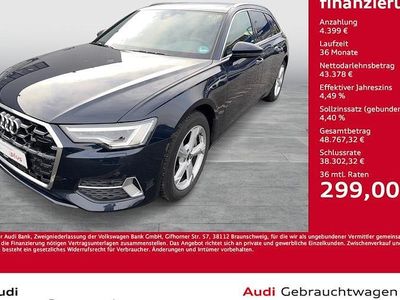 Gebraucht Audi A6 Advanced 265 PS (194 kW) 2025 Blau Kombi