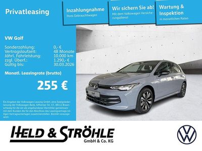 Neu VW Golf VIII Goal 116 PS (85 kW) 2025 Mondsteingrau Limousine