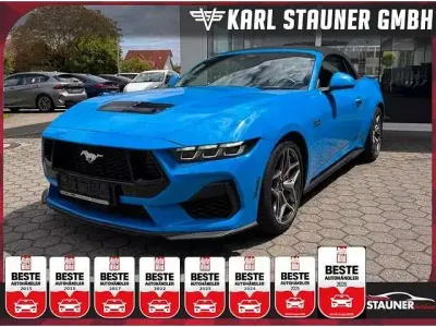 Gebraucht Ford Mustang GT 446 PS (328 kW) 2024 Grabber blue met. (metallic) Cabrio