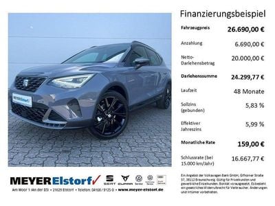 Neu Seat Arona Black Edition 116 PS (85 kW) 2025 Grau SUV
