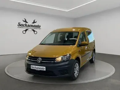 Gebraucht VW Caddy 150 PS (110 kW) 2017 Gelb Van / Kleinbus
