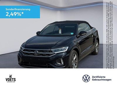 Second-hand VW T-Roc Cabriolet R-line 150 CP (110 kW) 2025 Negru Cabrio