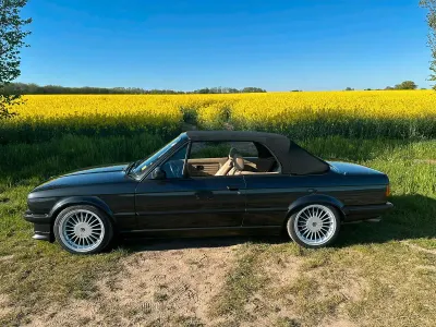 Gebraucht BMW 325 Cabriolet Shadowline 1988 Schwarz Cabrio