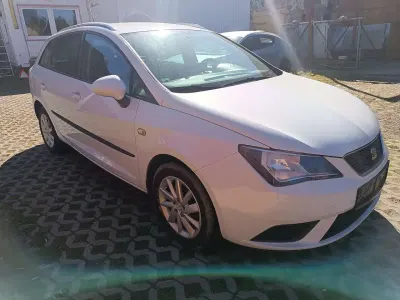 Brugt Seat Ibiza ST Style 75 HK (55 kW) 2013 Hvid Stationcar