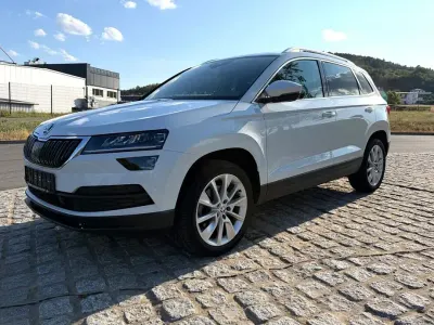 Gebraucht Skoda Karoq Style 150 PS (110 kW) 2018 Weiß SUV