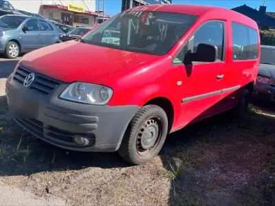 Brugt VW Caddy 109 HK (80 kW) 2006 Rød MPV