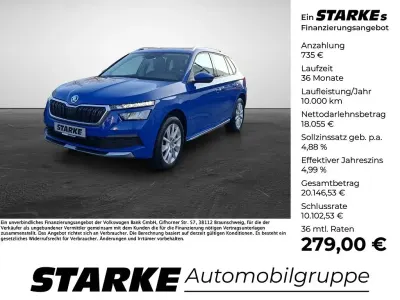 Gebraucht Skoda Kamiq Style 110 PS (80 kW) 2022 Blau SUV