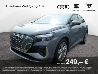 Gebraucht Audi Q4 Sportback e-tron S-Line 150 kW (204 PS) 2023 Kieselgrau SUV