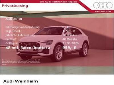 Neu Audi Q8 231 PS (169 kW) 2026 Weiß (carraraweiß) SUV