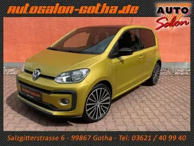 Gebraucht VW up! Beats 90 PS (66 kW) 2016 Gelb Kleinwagen