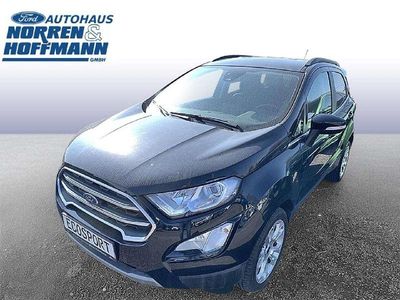 Gebraucht Ford Ecosport Titanium 125 PS (91 kW) 2021 Obsidianschwarz metallic SUV