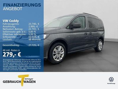 Gebraucht VW Caddy Life 122 PS (89 kW) 2021 Grau Van / Kleinbus