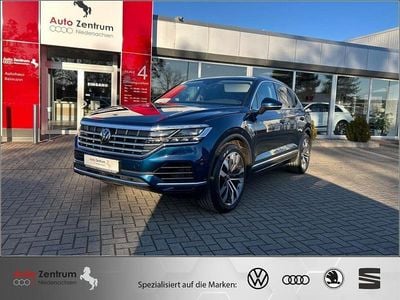 Aquamarine blue metallic Gebraucht 2022 VW Touareg Elegance SUV | 44.970 € (Fairer Preis)