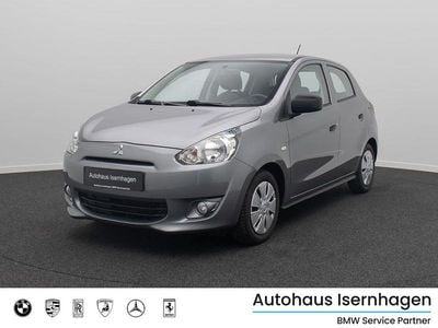 Gebraucht Mitsubishi Space Star Diamant Edition 71 PS (52 kW) 2016 Grau Kleinwagen