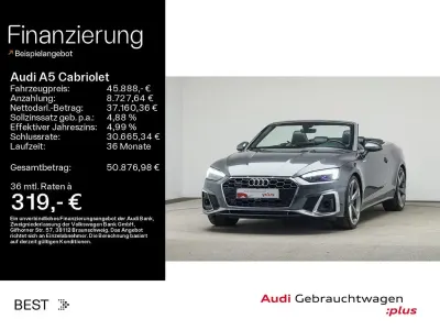 Używany Audi A5 Cabriolet S-Line 265 KM (194 kW) 2023 Zielony Kabriolet