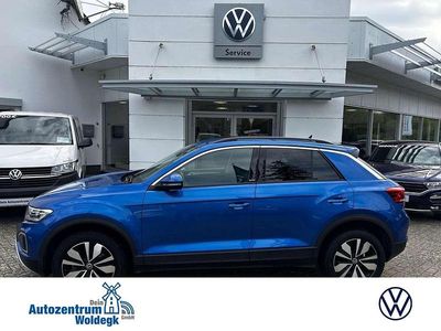 Gebraucht VW T-Roc Move 150 PS (110 kW) 2023 Ravennablau (metallic) SUV