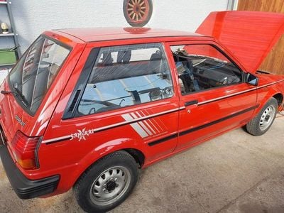 Gebraucht Toyota Starlet 54 PS (39 kW) 1986 Rot Kleinwagen
