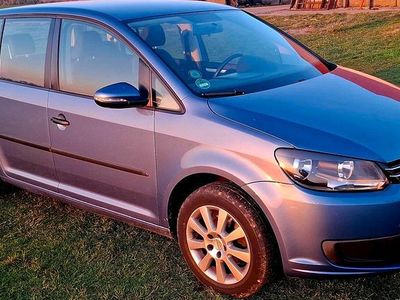 Usata VW Touran 105 CV (77 kW) 2012 Blu Monovolume