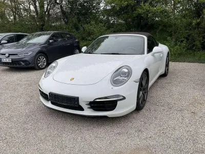Brugt Porsche 911 Carrera S Cabriolet 400 HK (294 kW) 2013 Hvid Cabriolet