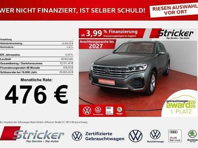 Gebraucht VW Touareg R-line 231 PS (169 kW) 2022 Siliziumgrau metallic (metallic) SUV