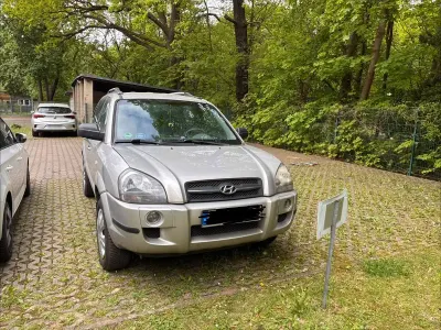 Używany Hyundai Tucson GLS 141 KM (103 kW) 2005 Srebrny SUV