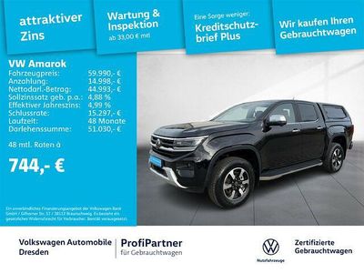 Gebraucht VW Amarok Style 241 PS (177 kW) 2023 Midnight black metallic Pickup