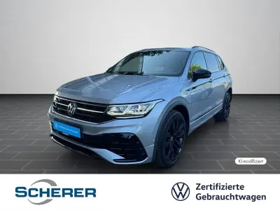 Gebraucht VW Tiguan Allspace Style 200 PS (147 kW) 2022 Pyrit silber metallic (metallic) SUV