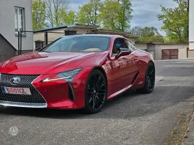 Brugt Lexus LC 500 359 HK (264 kW) 2018 Rød
