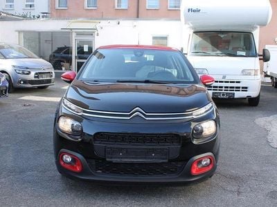 Gebraucht Citroën C3 Feel 82 PS (60 kW) 2018 Schwarz Kleinwagen