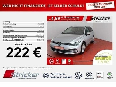 Gebraucht VW Golf VIII Life 150 PS (110 kW) 2024 Reflexsilber metallic Kombi