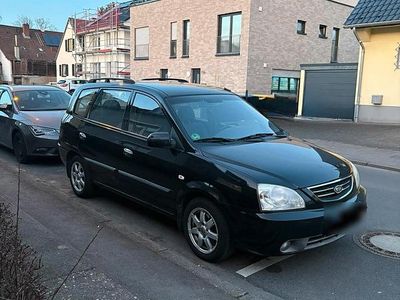 Gebraucht Kia Carens EX 141 PS (103 kW) 2004 Schwarz Van / Kleinbus