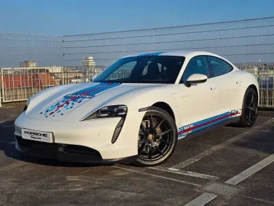 Occasion Porsche Taycan 300 kW (408 PK) 2023 Wit Sedan