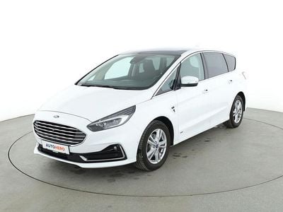 Gebraucht Ford S-MAX Titanium 190 PS (139 kW) 2020 Weiß Van / Kleinbus