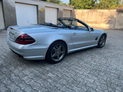 Gebraucht Mercedes SL55 AMG AMG 500 PS (367 kW) 2002 Silber Cabrio