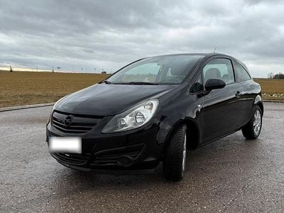 Gebraucht Opel Corsa 78 PS (57 kW) 2010 Schwarz Kleinwagen