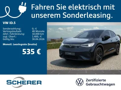 Neu VW ID.5 Black Edition 210 kW (286 PS) 2026 Schwarz SUV