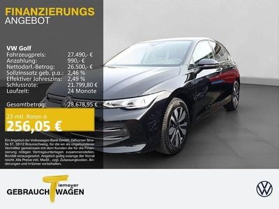 Gebraucht VW Golf VIII Goal 116 PS (85 kW) 2025 Schwarz Limousine