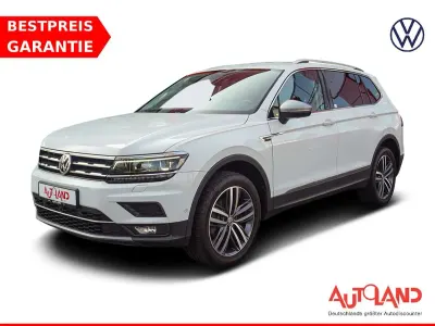 Gebraucht VW Tiguan Allspace Highline 200 PS (147 kW) 2021 Weiß SUV