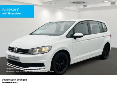 Gebraucht VW Touran Trendline 116 PS (85 kW) 2019 Weiss Van / Kleinbus