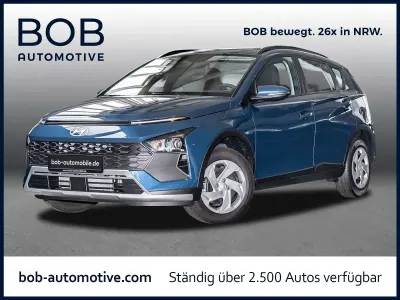Neu Hyundai Bayon Select 101 PS (74 kW) 2025 Blau SUV